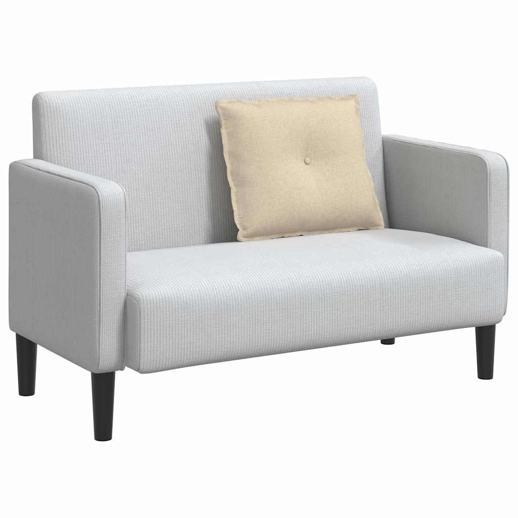 VidaXL Rugkussen Crème 60 x 19 x 50 cm Stof