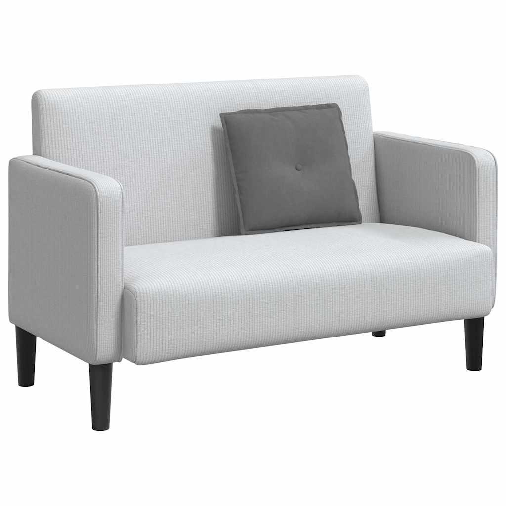 VidaXL Rugkussen Donkergrijs 50 x 45 cm Microvezel Stof