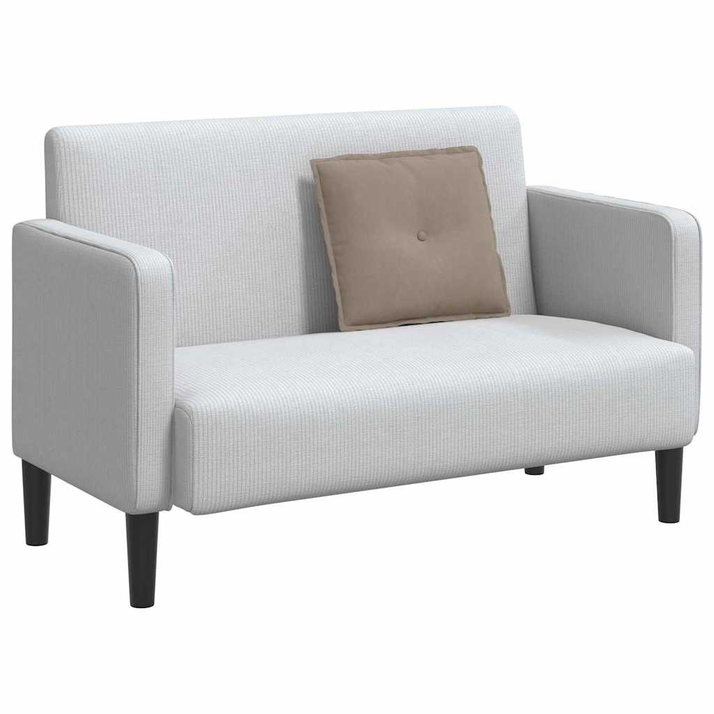 VidaXL Rugkussen Taupe 50 x 45 cm Microvezel Stof