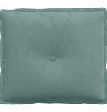 VidaXL Rugkussen Zeegroen 50 x 45 cm Katoen Stof