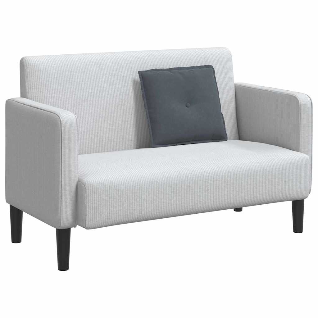 VidaXL Rugkussen Donkergrijs 50 x 45 cm Katoen Stof