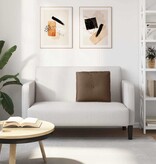 VidaXL Rugkussen Bruin 50 x 19 x 45 cm Stof