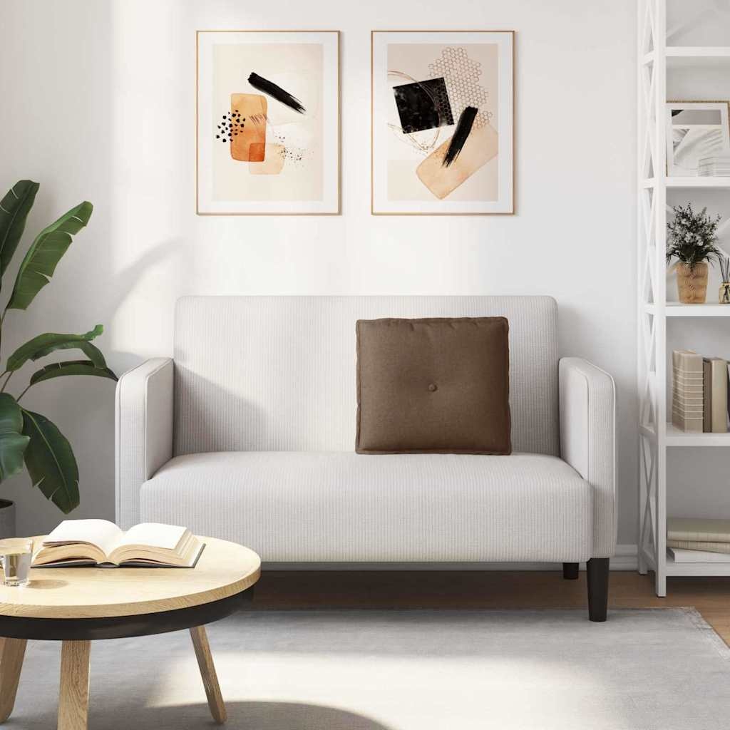 VidaXL Rugkussen Bruin 50 x 19 x 45 cm Stof