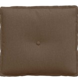 VidaXL Rugkussen Bruin 50 x 19 x 45 cm Stof