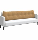 VidaXL Rugkussen Bruin 200 x 24 x 50 cm Fluweel