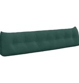 VidaXL Rugkussen Donkergroen 200 x 24 x 50 cm Fluweel