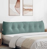 VidaXL Rugkussen Zeegroen 180 x 24 x 50 cm Fluweel