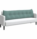 VidaXL Rugkussen Zeegroen 180 x 24 x 50 cm Fluweel