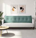 VidaXL Rugkussen Zeegroen 180 x 24 x 50 cm Fluweel