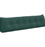 VidaXL Rugkussen Donkergroen 180 x 24 x 50 cm Fluweel