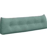 VidaXL Rugkussen Zeegroen 160 x 24 x 50 cm Fluweel