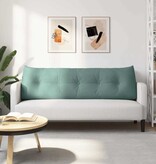 VidaXL Rugkussen Zeegroen 160 x 24 x 50 cm Fluweel