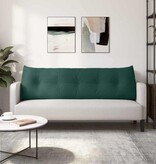 VidaXL Rugkussen Donkergroen 160 x 24 x 50 cm Fluweel