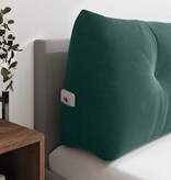 VidaXL Rugkussen Donkergroen 140 x 24 x 50 cm Fluweel