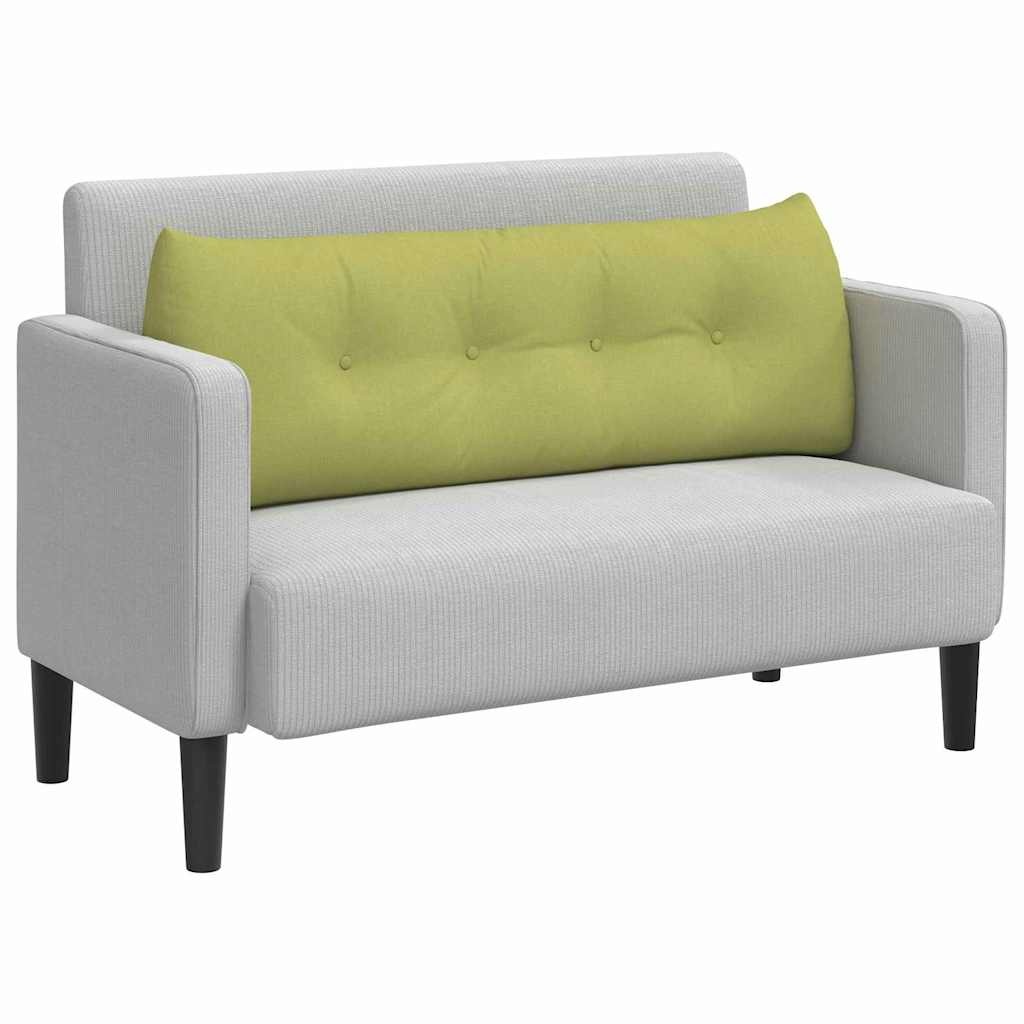 VidaXL Rugkussen Lichtgroen 140 x 24 x 50 cm Stof