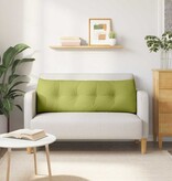 VidaXL Rugkussen Lichtgroen 140 x 24 x 50 cm Stof