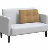 VidaXL Rugkussen Bruin 80 x 24 x 50 cm Fluweel