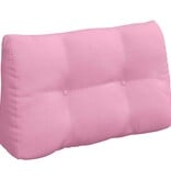 VidaXL Rugkussen Roze 80 x 24 x 50 cm Stof