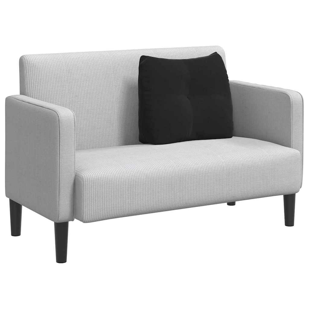 VidaXL Rugkussen Zwart 60 x 24 x 50 cm Fluweel