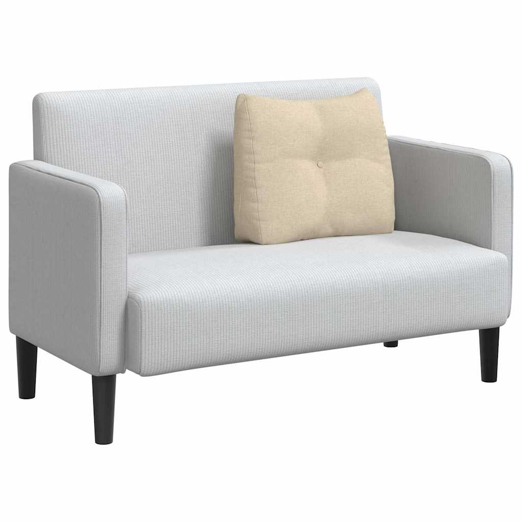 VidaXL Rugkussen Crème 60 x 24 x 50 cm Stof