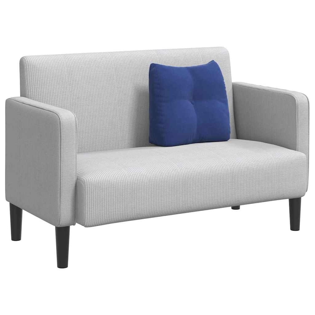 VidaXL Rugkussen Politieblauw 45 x 24 x 50 cm Fluweel