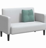 VidaXL Rugkussen Zeegroen 45 x 24 x 50 cm Fluweel