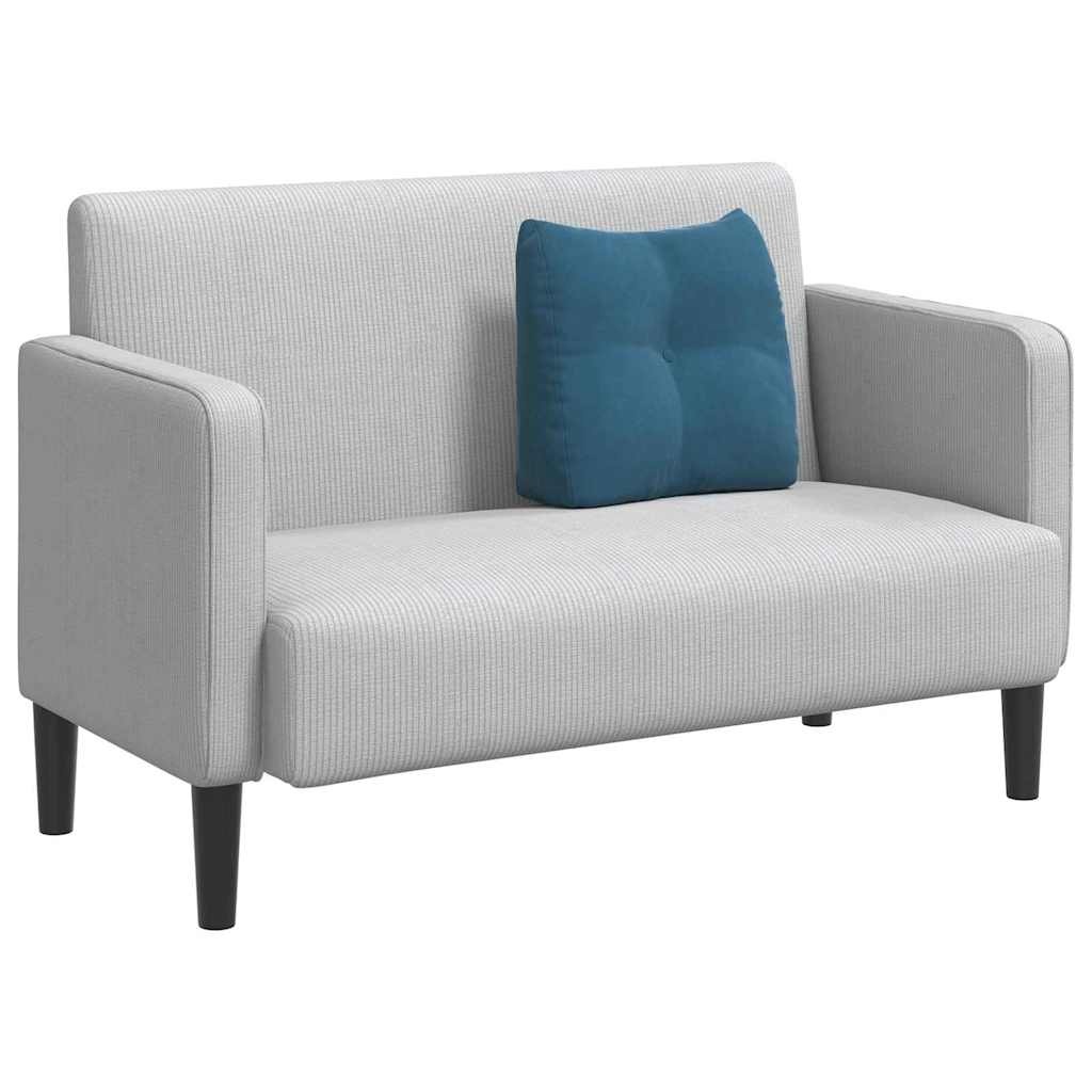 VidaXL Rugkussen Blauw 45 x 24 x 50 cm Fluweel