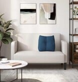 VidaXL Rugkussen Blauw 45 x 24 x 50 cm Stof