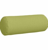 VidaXL Bolster Kussens 2 pcs Lichtgroen Ø 25 x 70 cm Stof