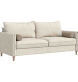 VidaXL Bolster Kussens 2 pcs Taupe Ø 15 x 40 cm Microvezel Stof