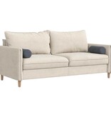 VidaXL Bolster Kussens 2 pcs Donkergrijs Ø 15 x 40 cm Katoen Stof