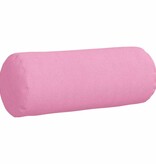 VidaXL Bolster Kussens 2 pcs Roze Ø 15 x 40 cm Stof