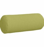 VidaXL Bolster Kussens 2 pcs Lichtgroen Ø 15 x 40 cm Stof