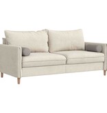 VidaXL Bolster Kussens 2 pcs Taupe Ø 15 x 40 cm Stof