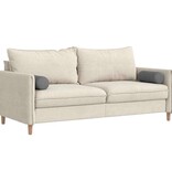 VidaXL Bolster Kussens 2 pcs Donkergrijs Ø 15 x 40 cm Stof