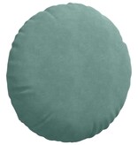 VidaXL Zitkussens 2 pcs Zeegroen Ø 40 x 13 cm Fluweel