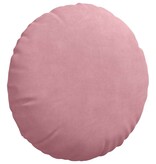 VidaXL Zitkussens 2 pcs Roze Ø 40 x 13 cm Fluweel