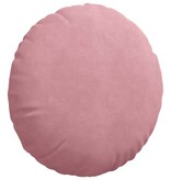 VidaXL Zitkussens 2 pcs Roze Ø 40 x 13 cm Fluweel