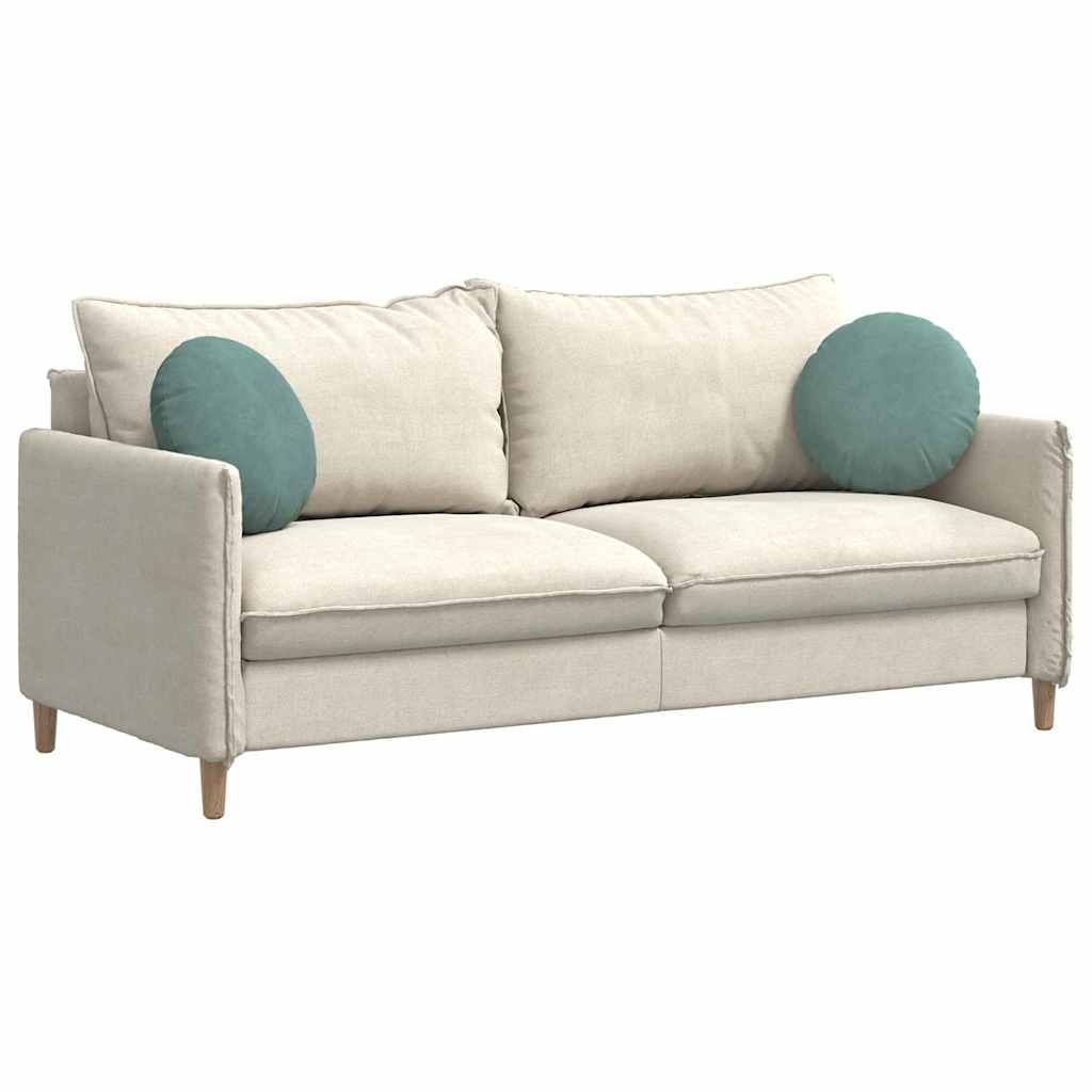 VidaXL Zitkussens 2 pcs Zeegroen Ø 40 x 13 cm Fluweel