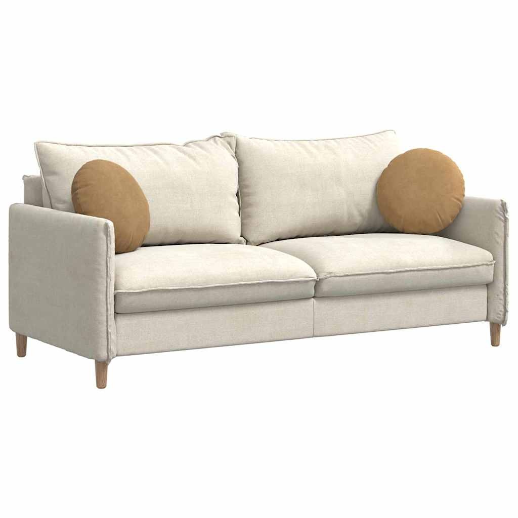 VidaXL Zitkussens 2 pcs Bruin Ø 40 x 13 cm Fluweel