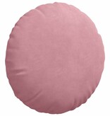 VidaXL Zitkussens 2 pcs Roze Ø 40 x 13 cm Fluweel