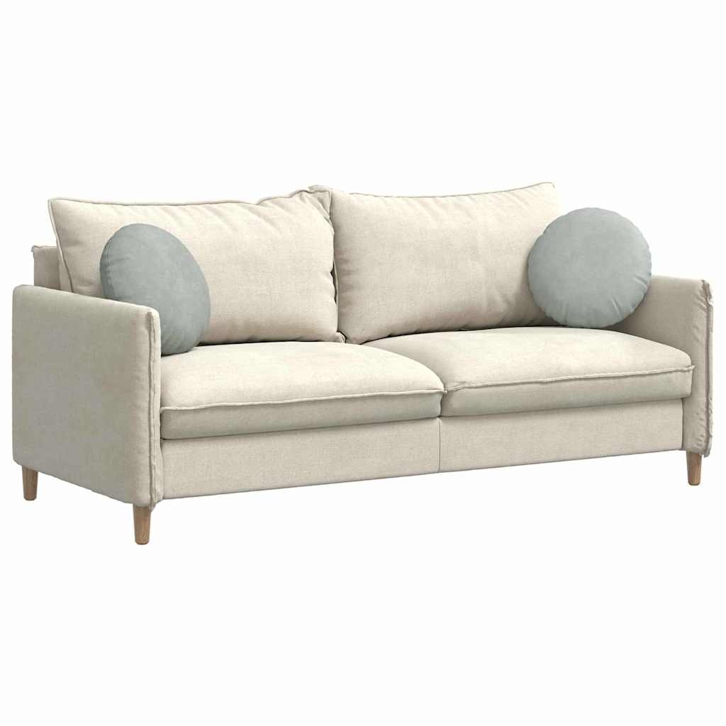 VidaXL Zitkussens 2 pcs Lichtgrijs Ø 40 x 13 cm Fluweel