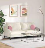 VidaXL Zitkussens 2 pcs Roze Ø 40 x 13 cm Fluweel