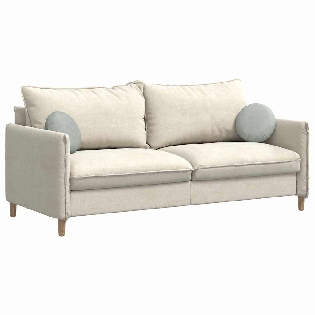 VidaXL Zitkussens 2 pcs Lichtgrijs Ø 40 x 13 cm Fluweel