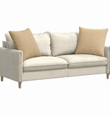 VidaXL Sofa Kussens 2 pcs Grijs groen 80 x 80 cm Katoen Stof