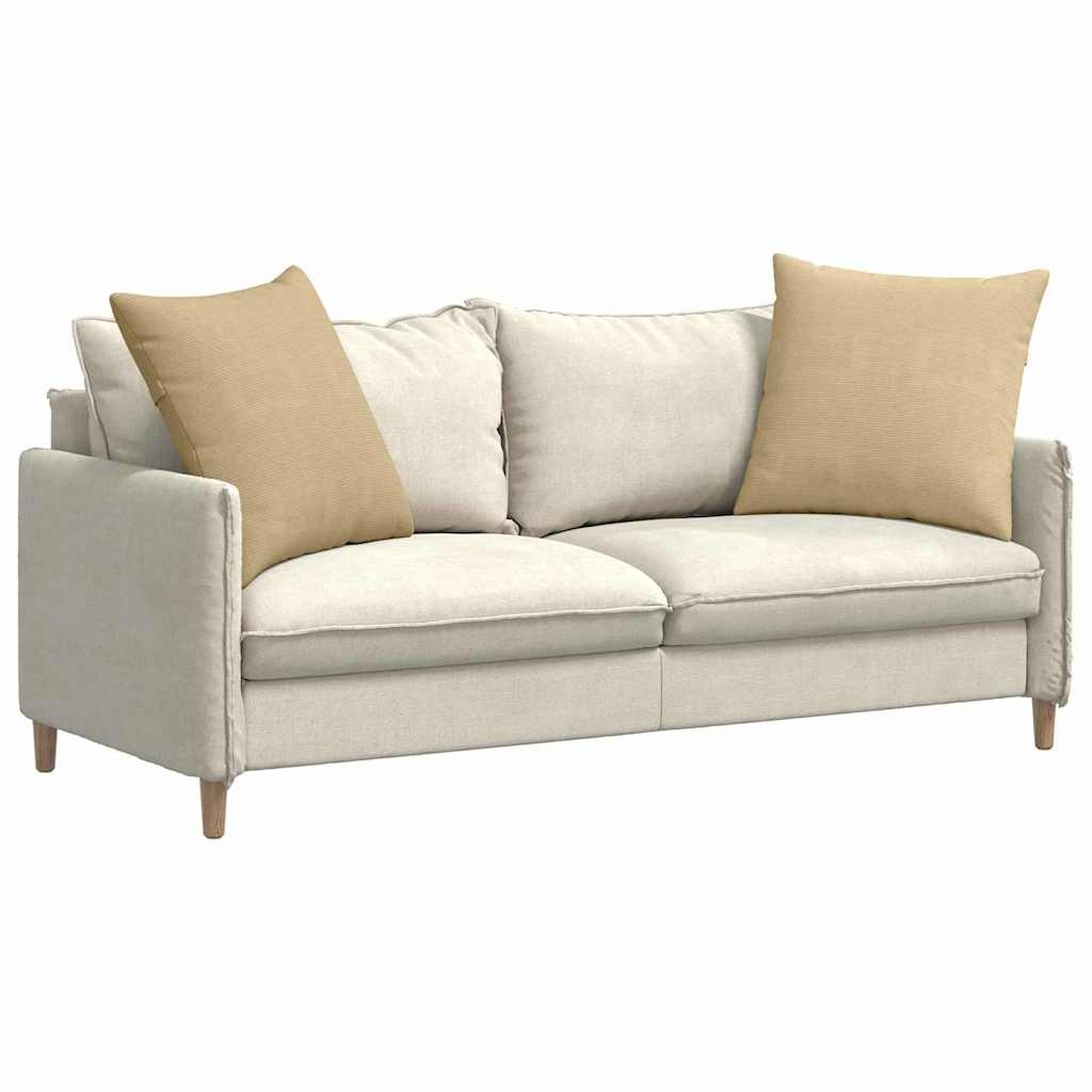 VidaXL Sofa Kussens 2 pcs Grijs groen 80 x 80 cm Katoen Stof