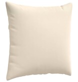 VidaXL Sofa Kussens 2 pcs Beige 80 x 80 cm Stof