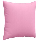 VidaXL Sofa Kussens 2 pcs Roze 80 x 80 cm Stof