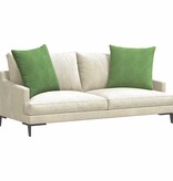 VidaXL Sofa Kussens 2 pcs Lichtgroen 60 x 60 cm Katoen Stof