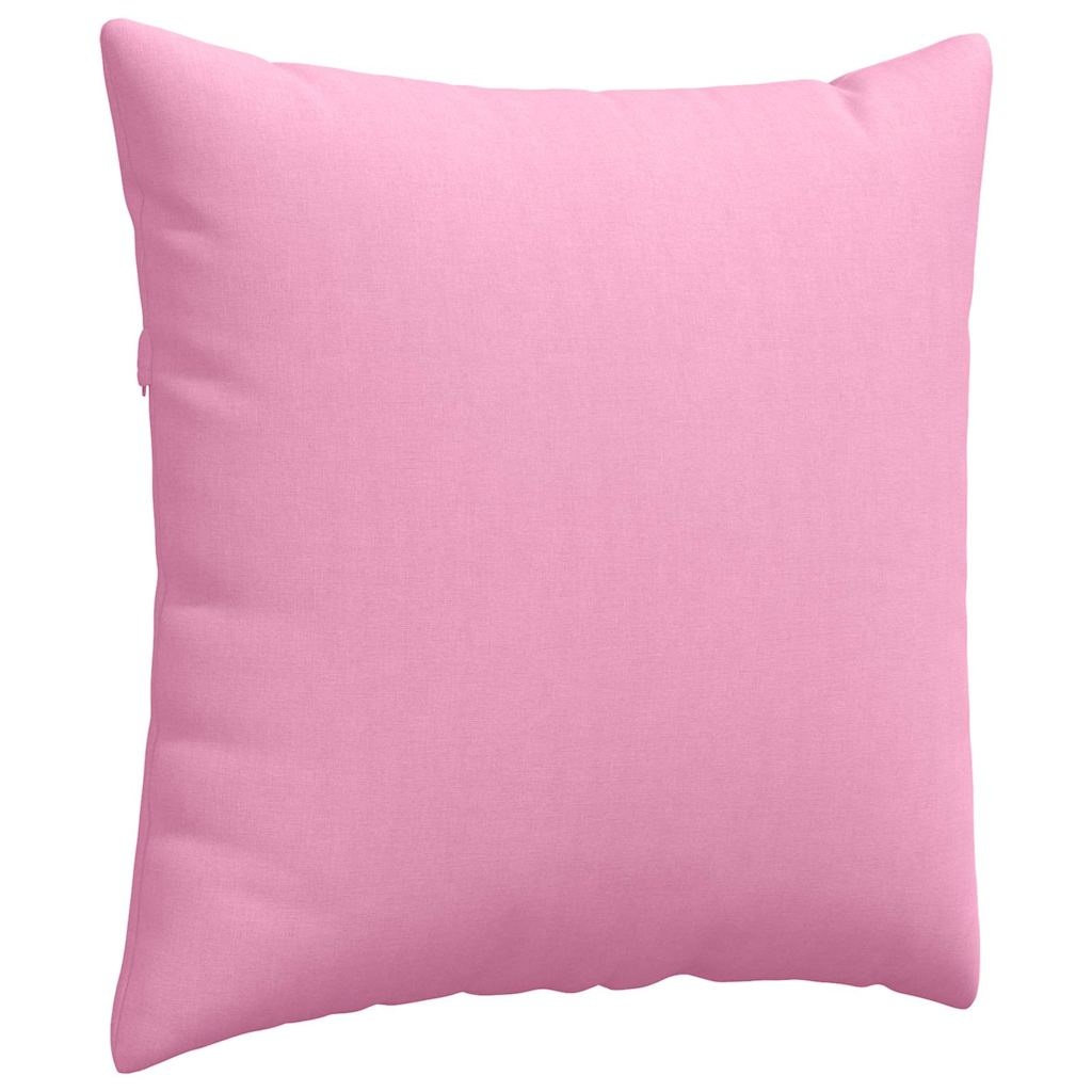 VidaXL Sofa Kussens 2 pcs Roze 60 x 60 cm Stof